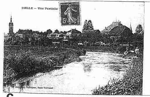 Ville de DELLE Carte postale ancienne Ville de DELLE Carte postale ancienne